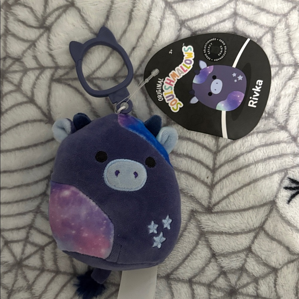 Squishmallows Purple and Blue Stuffed Animal